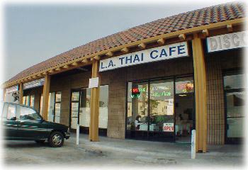 Picture of the Los Angeles Thai Cafe  storefront